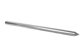 1" Deep Solid Tine for Verti-Drain, 18" Length.  24mm Dimple Mount